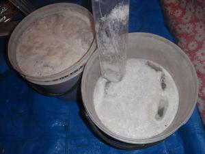 熱交換器から出た汚れ